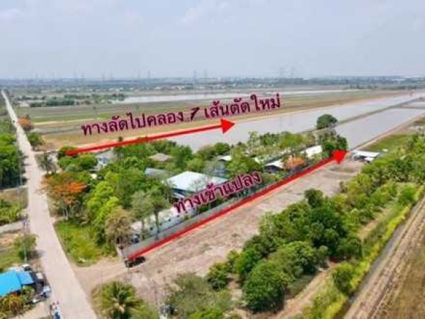 รีบขายลดถูกสุดๆเจ้าของที่สูงวัยต้องใช้เงินด่วนมากที่คลอง8.ลำลูกกา- T.062-1574449