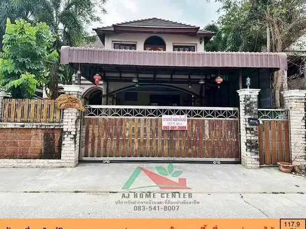 ขายบ้านเดี่ยว117.9ตรว. ใกล้โรงพยาบาลกระทุ่มแบน สวยพร้อมอยู่ ราคาพร้อมคุย