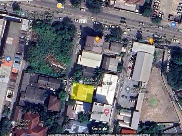 ขายที่ดินสวย พร้อมอาคารโกดัง สนามบินน้ำ นนทบุรี ใกล้ สำนักงานสลากฯ