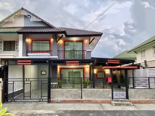 ขาย #บ้านแฝด 2 ชั้น #หมู่บ้านพฤกษา14A บ้านสวยย่านบางบัวทอง